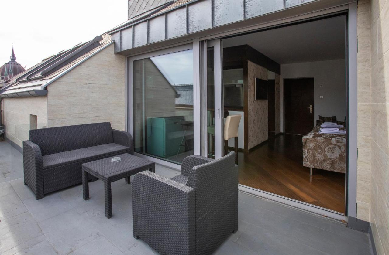 Parliamentpenthouse With Rooftop Terrace Boedapest Buitenkant foto